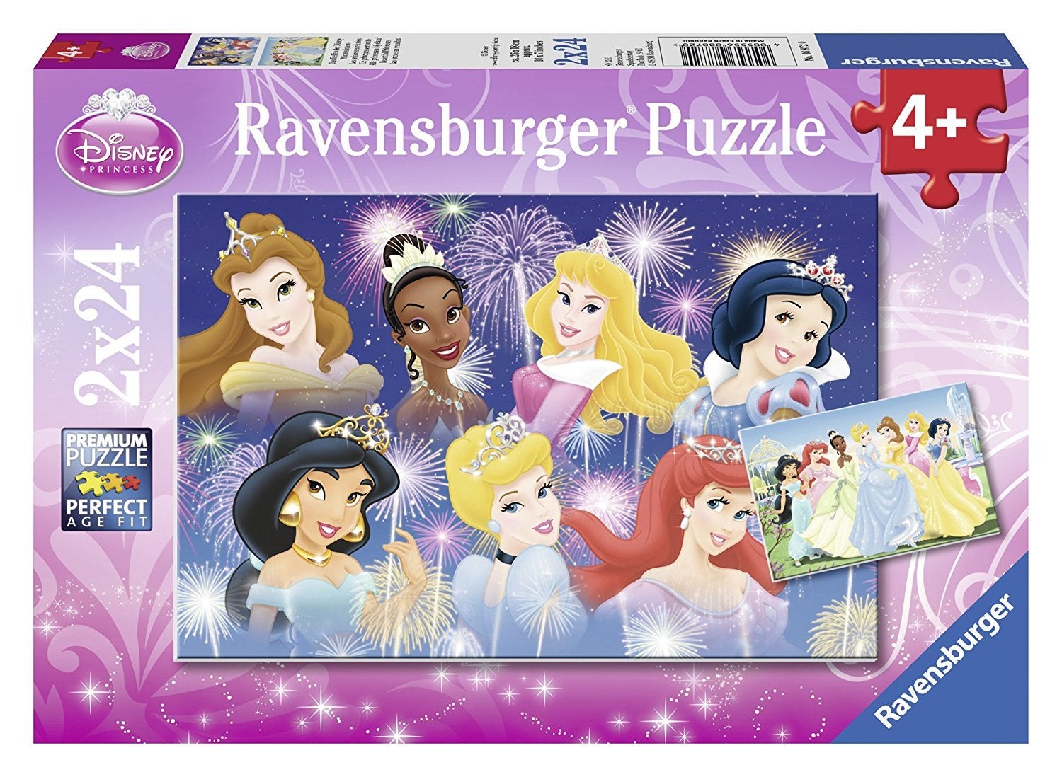 Ravensburger - Disney The Princesses Gathering Puzzle 2x24pc 
