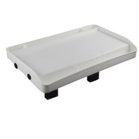EXTRA LARGE Rail Mount BAIT BOARD Boat Fishing Cutting Filleting Table Knife