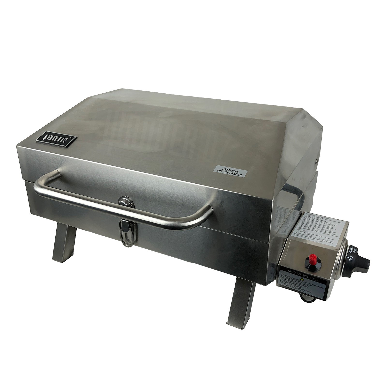 Buy Portable Gas BBQ Stainless Steel Outdoor Camping Cooking Caravan   Bbq Beaut Camper Grill Stainless Steel Camping Cooker 2393325 01 