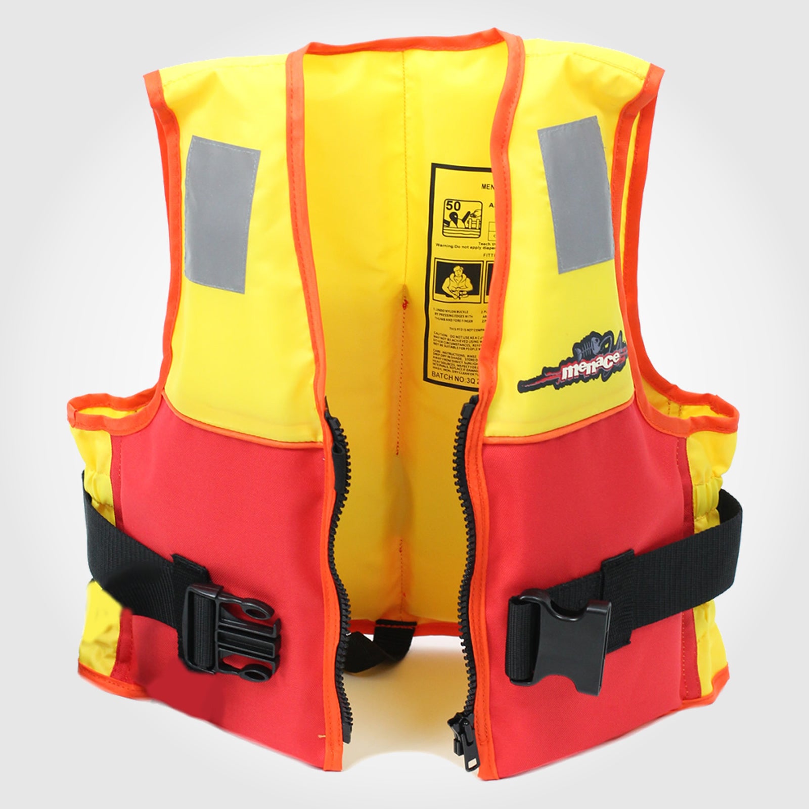 ADULT LARGE Life Jacket PFD Water Jet Ski Kayak Foam Lifejacket Type 2 Level 50