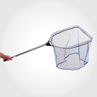 LARGE Landing NET Space Saver Extendable Telescopic Folding Fishing Nets