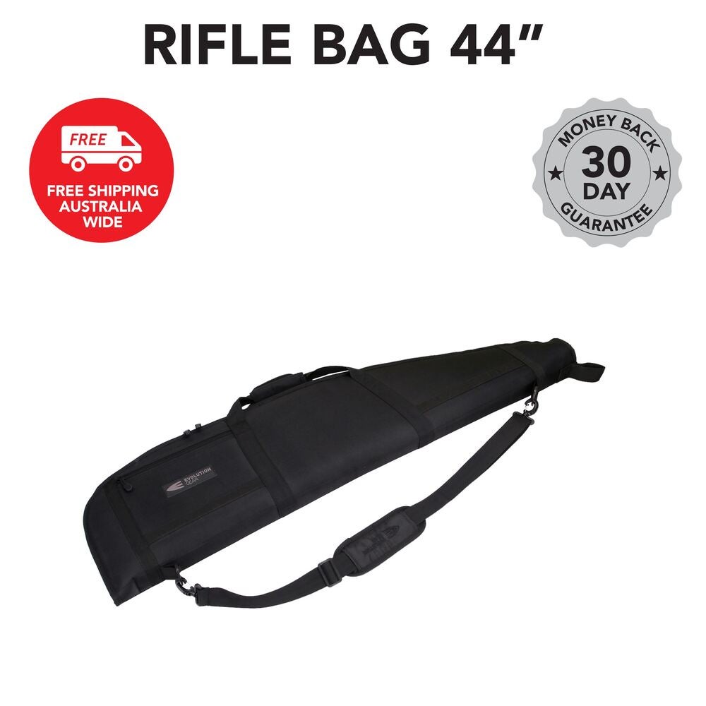 44" Rifle Soft Case Gun Bag with Thick Padding and 1680D Exterior