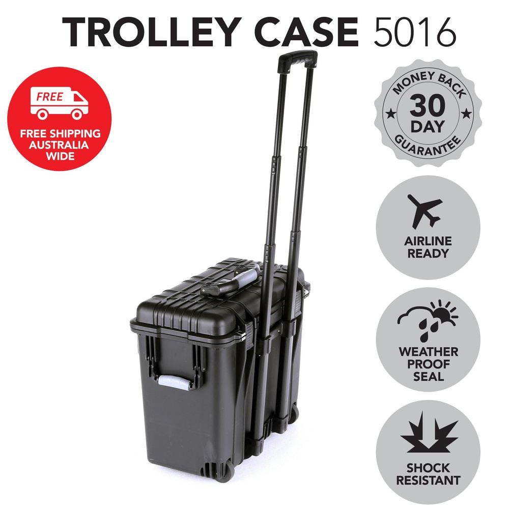 Trolley Hard Case for Lightings, Audio Devices, DJ and Sensitive Equipment