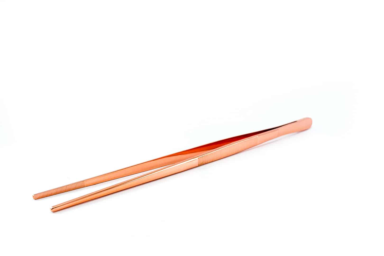 Long Copper Garnish Tweezers