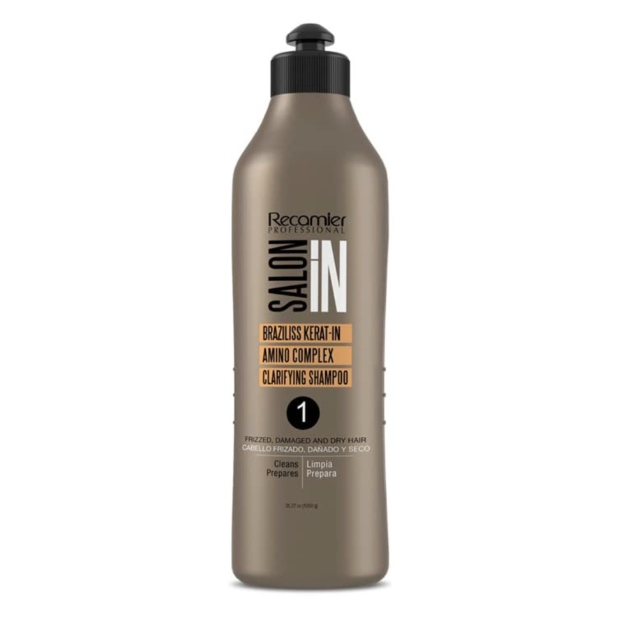 Recamier 3-Step System SalonIn Braziliss Keratin Hair Brazilian Blowout Treatment