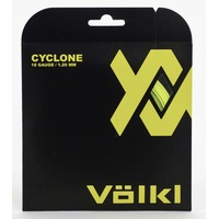 1 Pack Volkl Cyclone 18g/1.20mm Tennis Racquet Strings - Neon Yellow