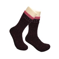 1 Pair Womens THERMAL HEATED SOCKS Warm Winter Comfort Work Sox Ski Ladies