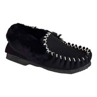 100% Australian Merino Sheepskin Moccasins Slippers Winter Casual Genuine Slip On UGG