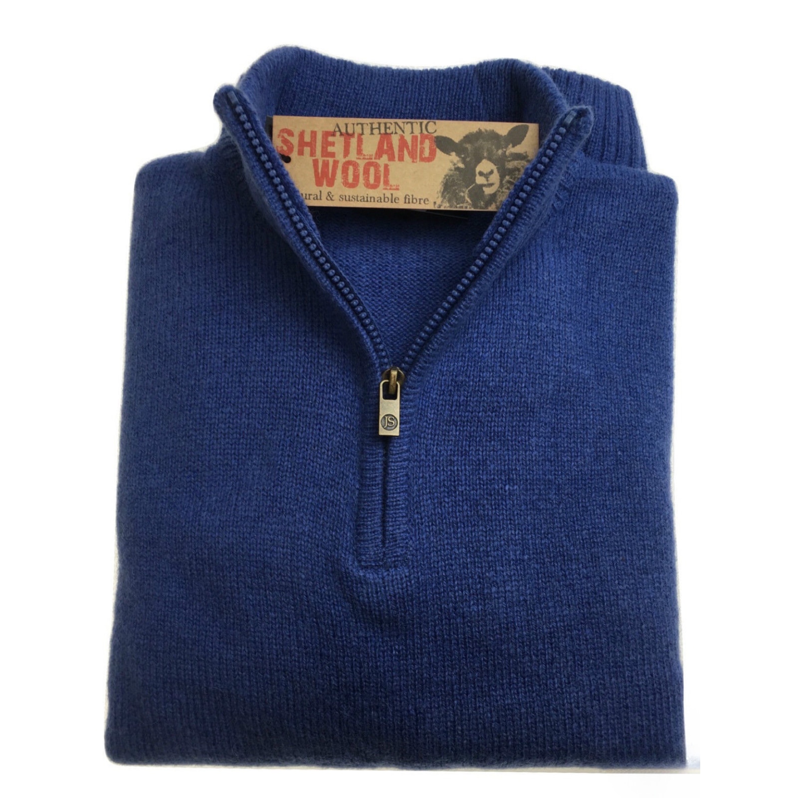 mens half zip wool jumper