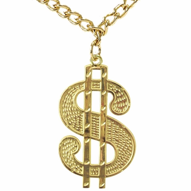 Buy 10cm Big Daddy Gold Chain Chunky Necklace Rapper 90s Hip Hop Fake 