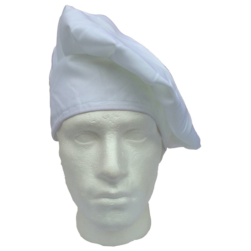 Buy 10x ADULT CHEFS HATS White Chef Kitchen Cooking Baker BBQ Material