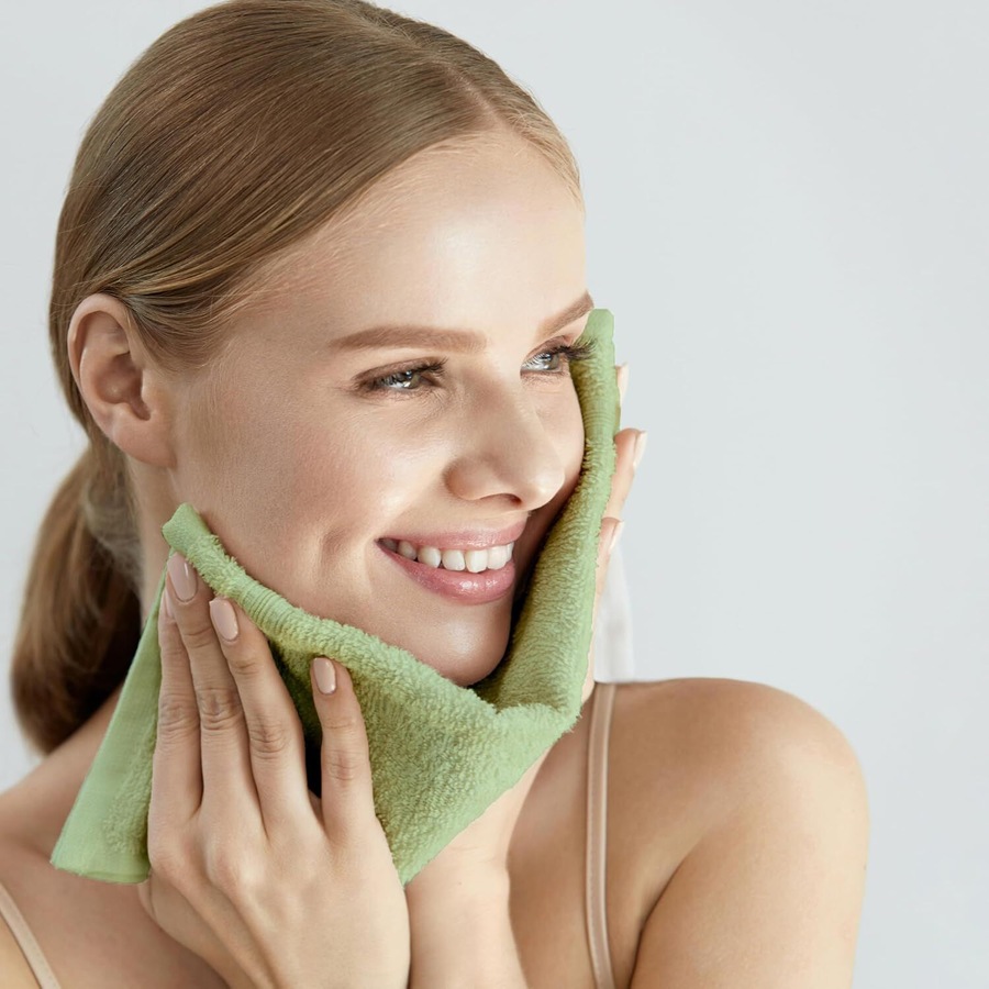 12x 100% Cotton Face Washer Towel Bulk (30x32cm) in Assorted Colours