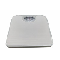 130kg Mechanical Bathroom Scales Weight Checker Kilo Kg Kilograms - White