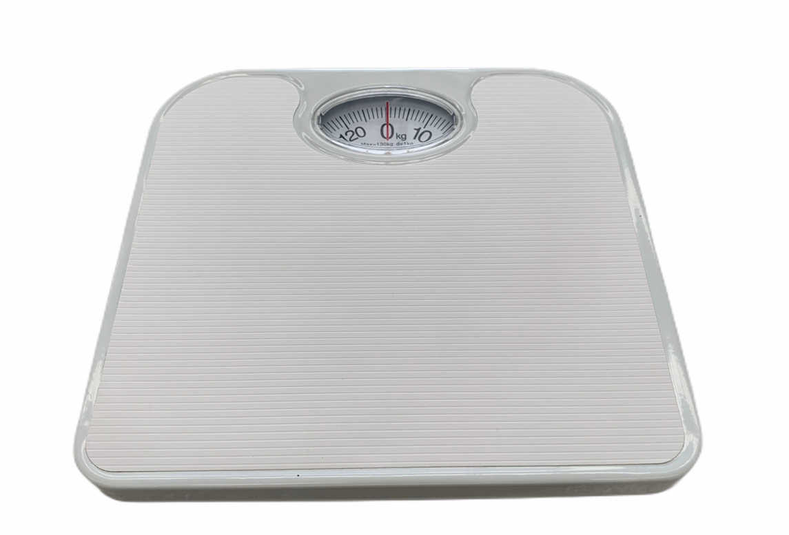 130kg Woolworths Mechanical Bathroom Scales Weight Checker Kilo Kg Kilograms White