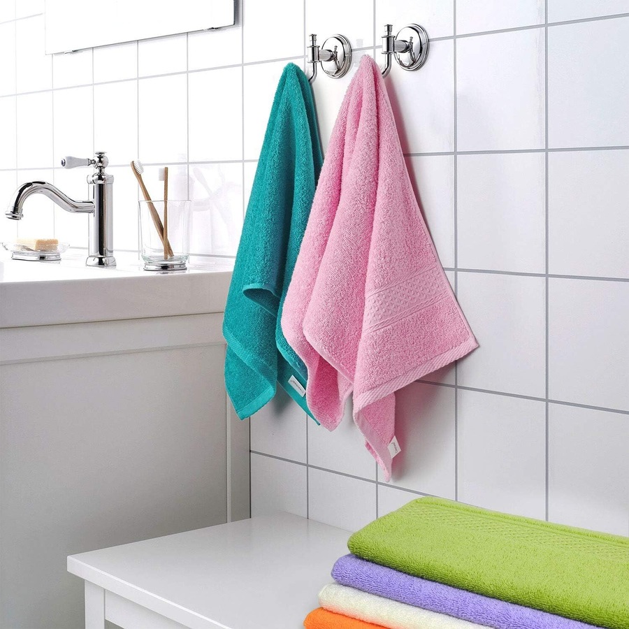 168x 100% Cotton Hand Towels Face Washers Bulk (34x62cm) in Assorted Colours