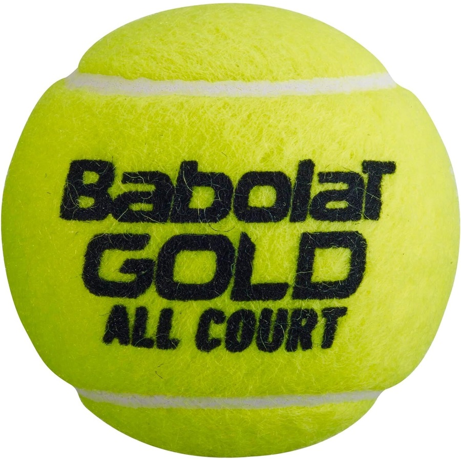 18 Cans of 4 Babolat Gold All Court Tournament 72 Tennis Balls Bulk Box - ITF & USTA Approved
