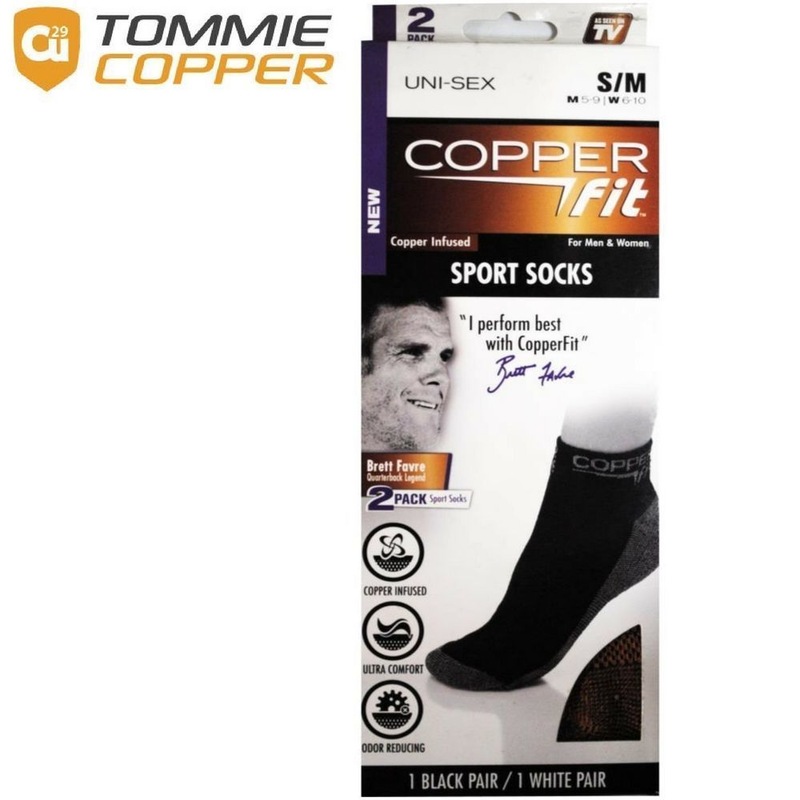 Buy 2 Pairs COPPER FIT Sport Socks Copper Fit Low Cut Ankle Unisex