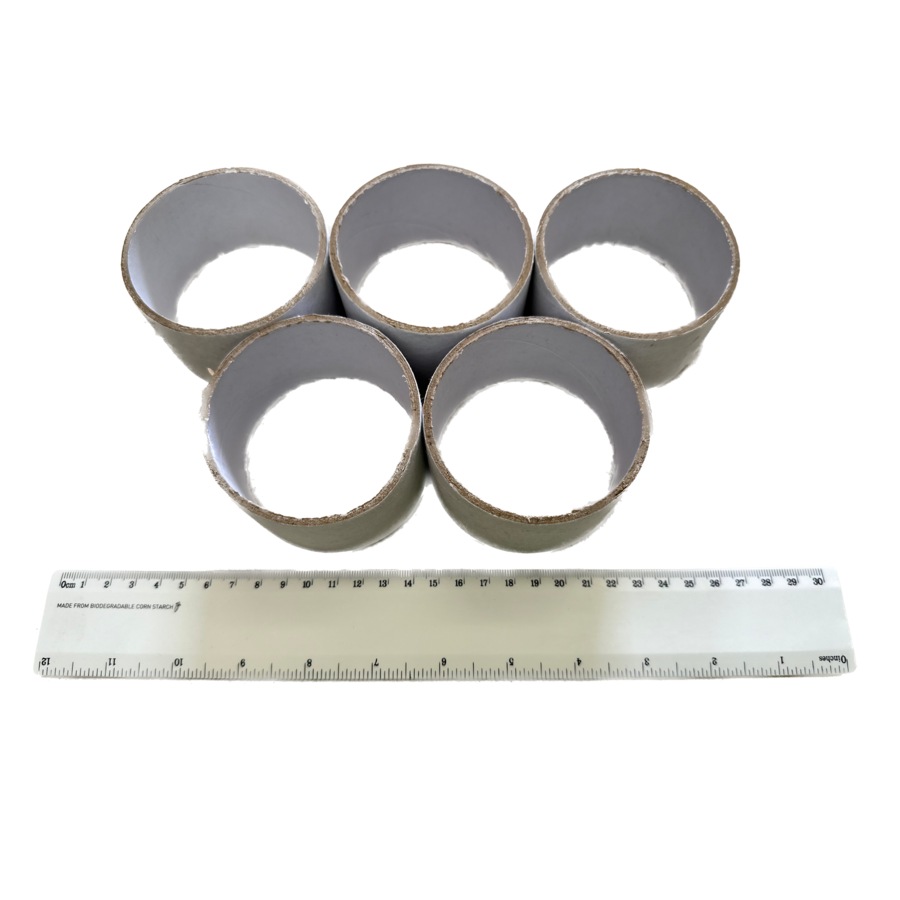 20+ Strong Cardboard Tubes Paper Roll Tubes for Art, Crafts, School, Packaging