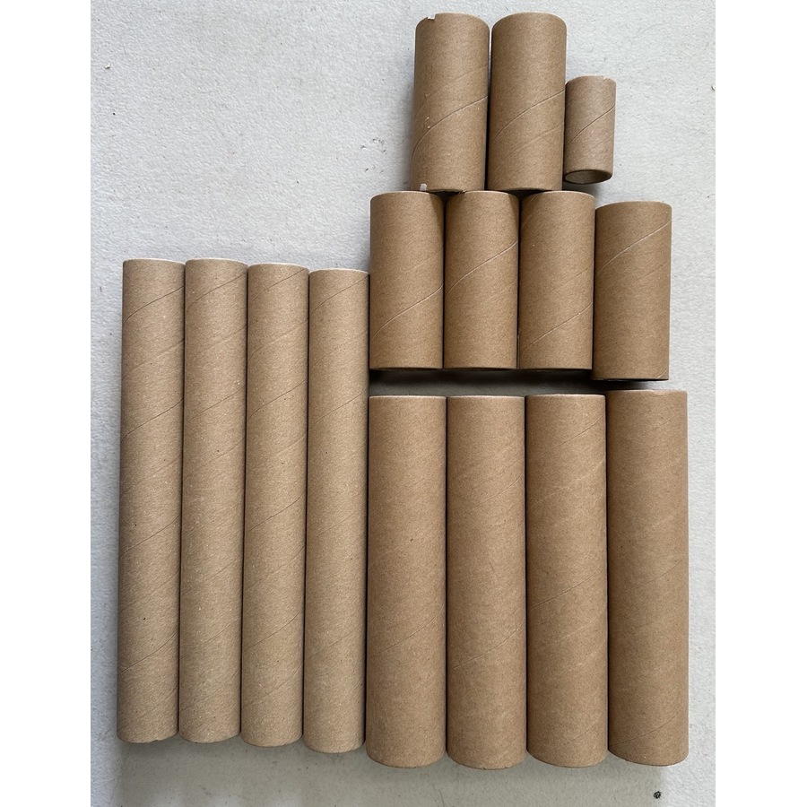 20+ Strong Cardboard Tubes Paper Roll Tubes for Art, Crafts, School, Packaging