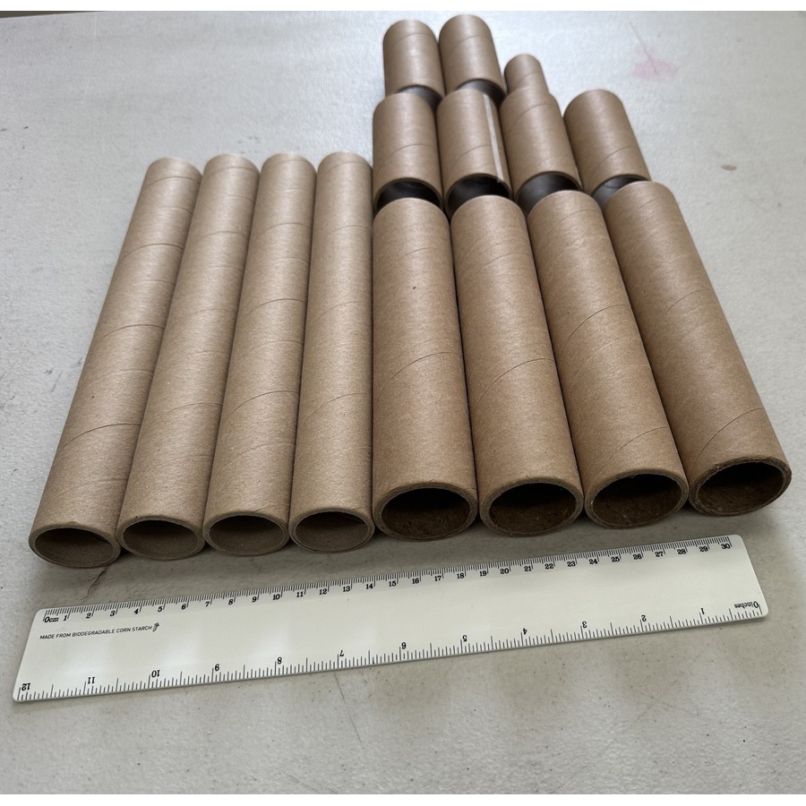 20+ Strong Cardboard Tubes Paper Roll Tubes for Art, Crafts, School, Packaging
