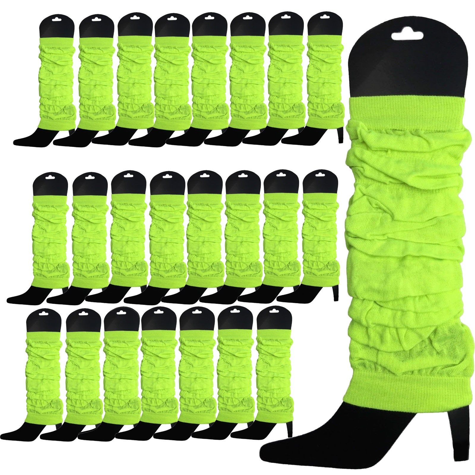 Neon Leg Warmer Von Bristol Novelty – Knallige Wärmeschützer Für Frauen, Einheitsgröße, Perfekt Für Partys & Cosplay