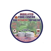 2pcs INSULATED FOOD COVERS Camping Picnic BBQ Lunch Cake Dessert Outdoor Food