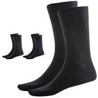 3 Pairs BAMBOO SOCKS Crew Natural Eco Healthy Enviro Unisex Work Business