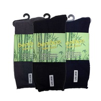 3 Pairs PREMIUM BAMBOO SOCKS Mens Heavy Duty Thick Work Socks Cushion BULK