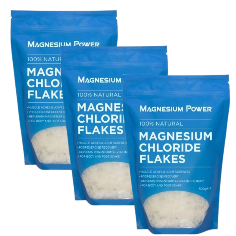 Buy 1.5kg Mag Power Magnesium Chloride Bath Salts Flakes MgCl2 MyDeal