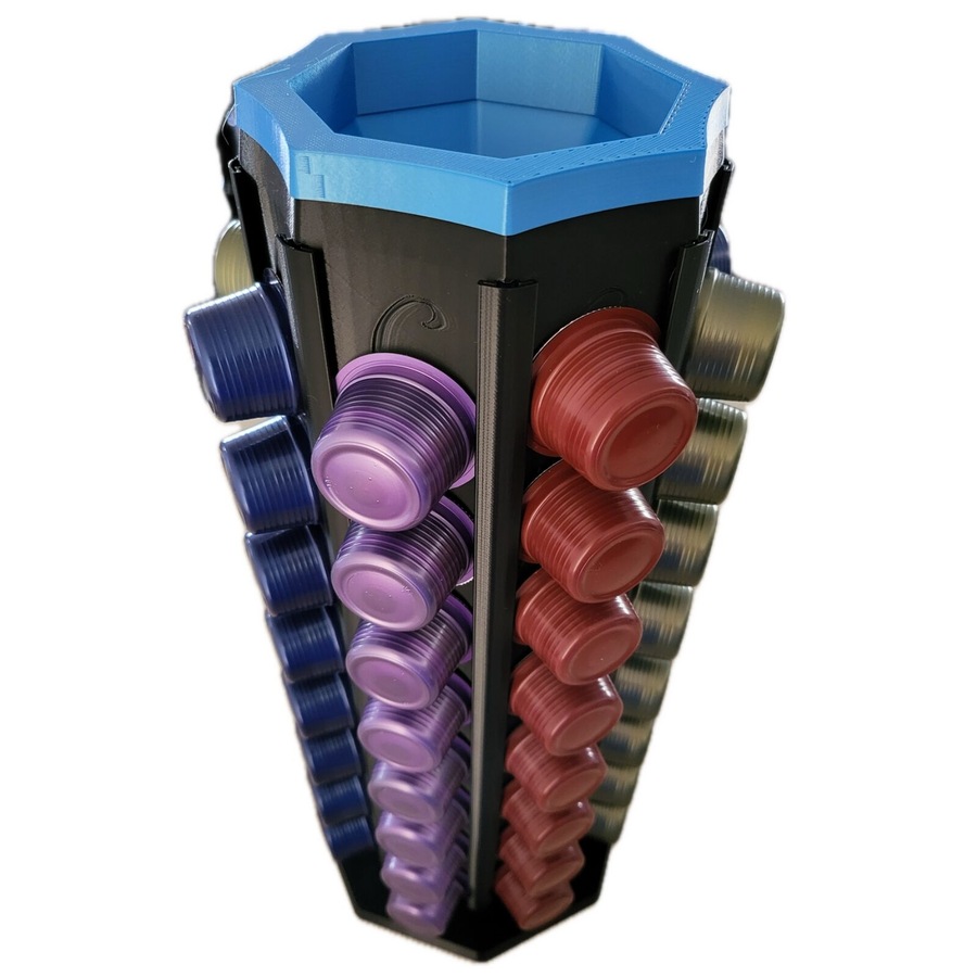 64 Pod Jumbo Expressi Coffee Holder for Aldi Pods - Black