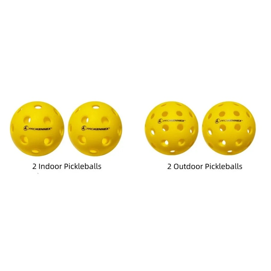 7-Piece Pro Kennex Pickleball Set w/ Balls, Paddles & Carry/Storage Bag