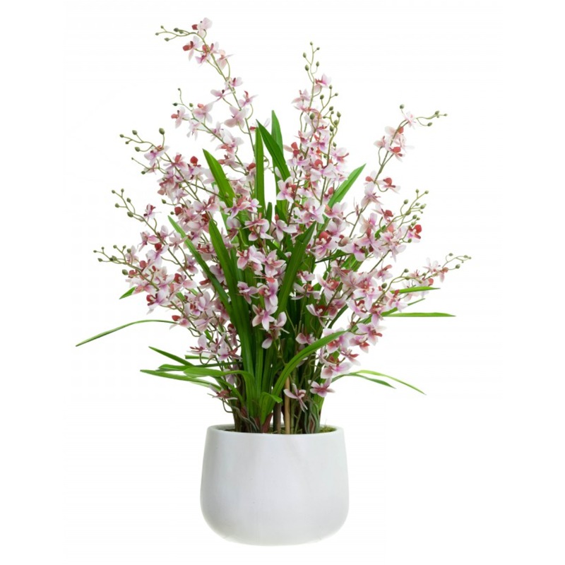 Buy 78cm Dancing Lady Orchid Plant in Ceramic Pot Artificial Flower