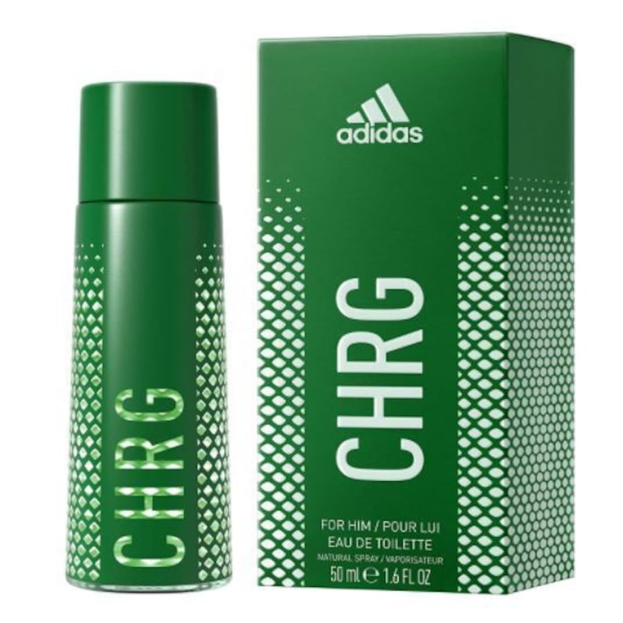 Adidas 50ml Mens Fragrance Natural Spray CHRG Charge Cologne