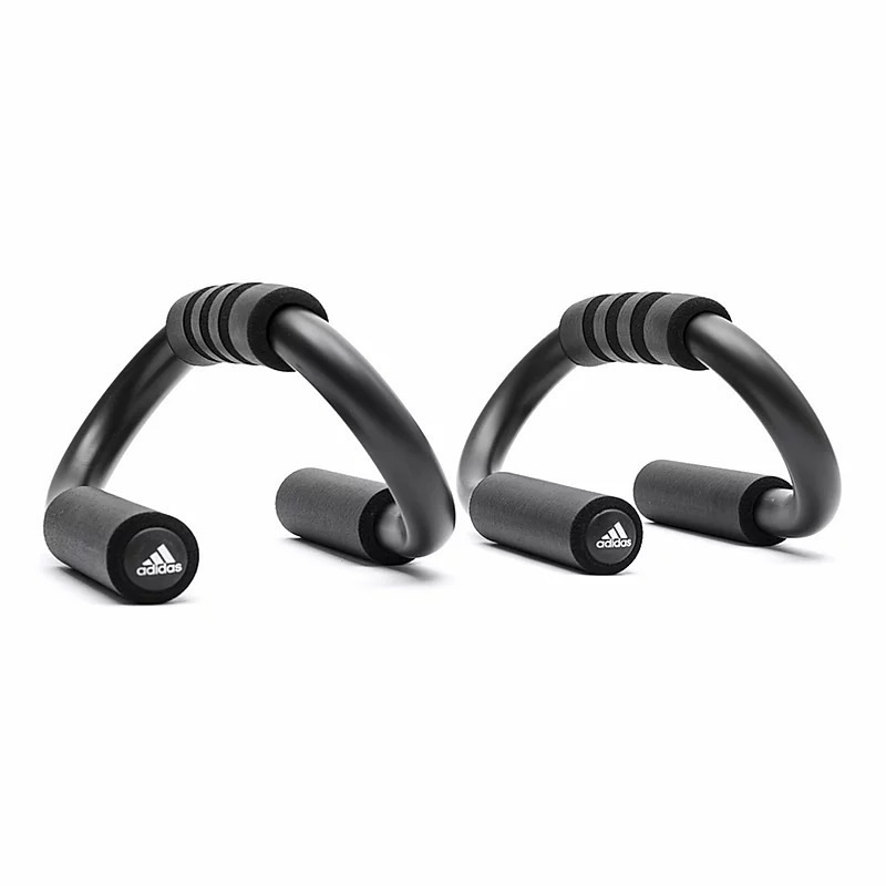 Adidas Push Up Bars Grips Non Slip Handles Gym Training Fitness Foam