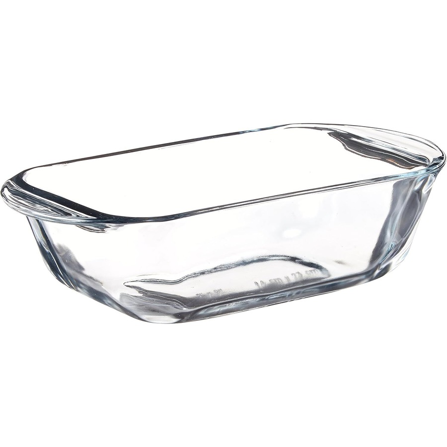 Anchor Hocking Fire King 23cm/1.5L Glass Bread/Loaf Dish Kitchen Baking Clear