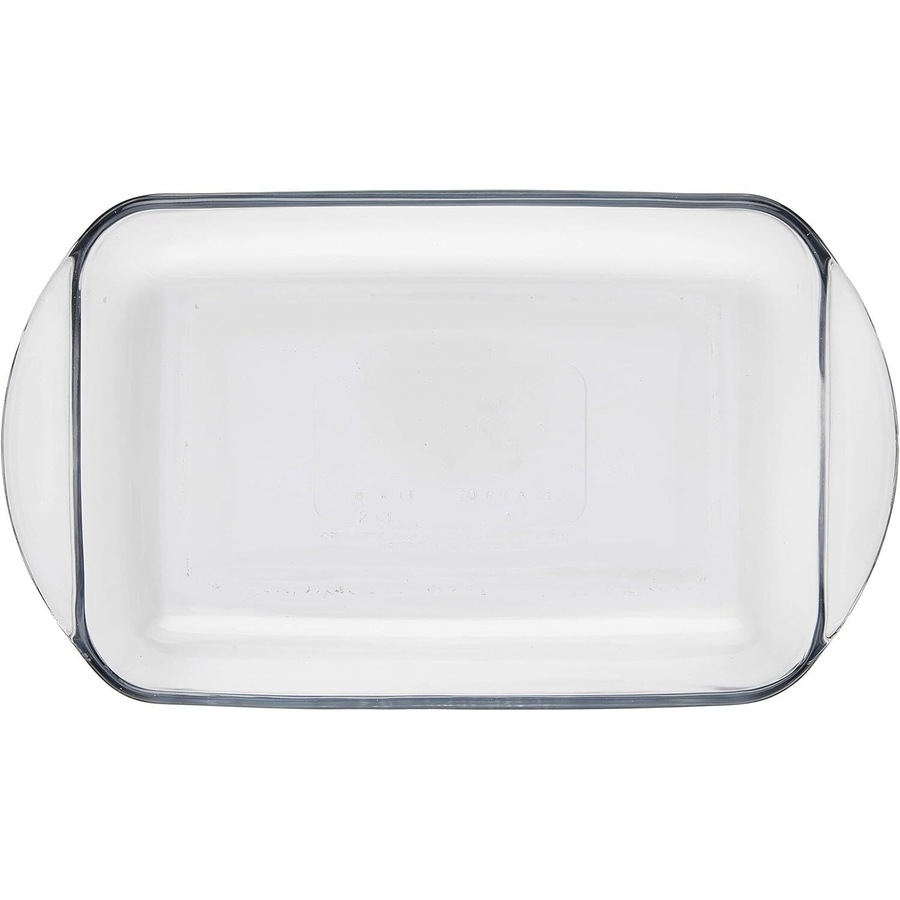 2x Anchor Hocking Fire-King Rectangular Baker 28x20cm - 2 Litre Capacity