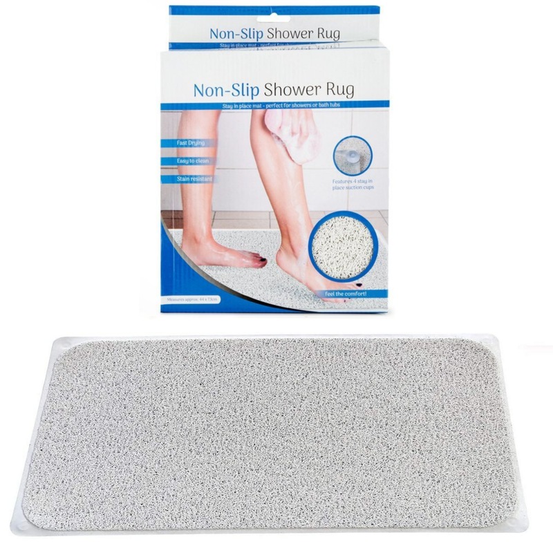 Buy Anti Slip Loofah Shower Rug Non Slip Bathroom Bath Mat Carpet Water