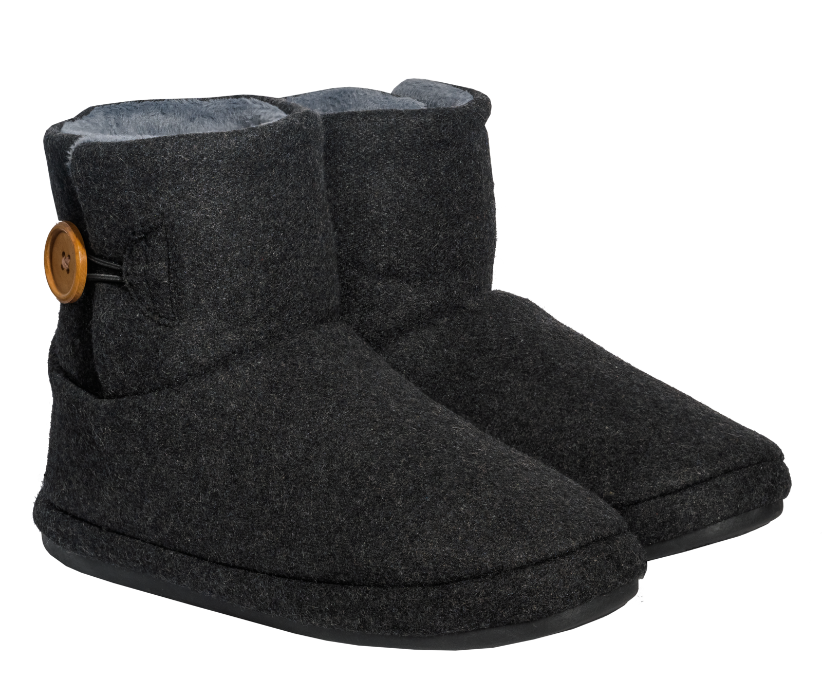Archline Orthotic UGG Boots Slippers Arch Support Warm Orthopedic Shoes - Charcoal