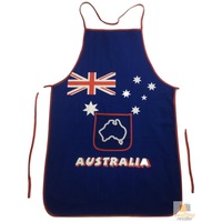 AUSTRALIA FLAG APRON Australia Day BBQ Aussie Party Costume Oven Chef Souvenir