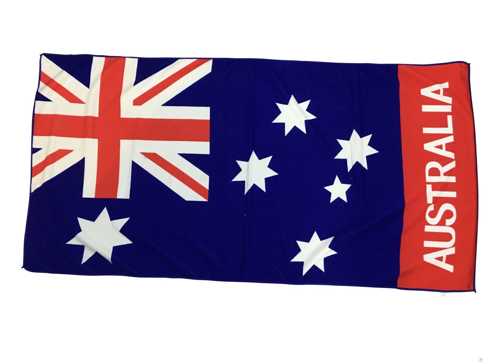 AUSTRALIA FLAG BEACH TOWEL Souvenir Australian Day 150cm x 75cm
