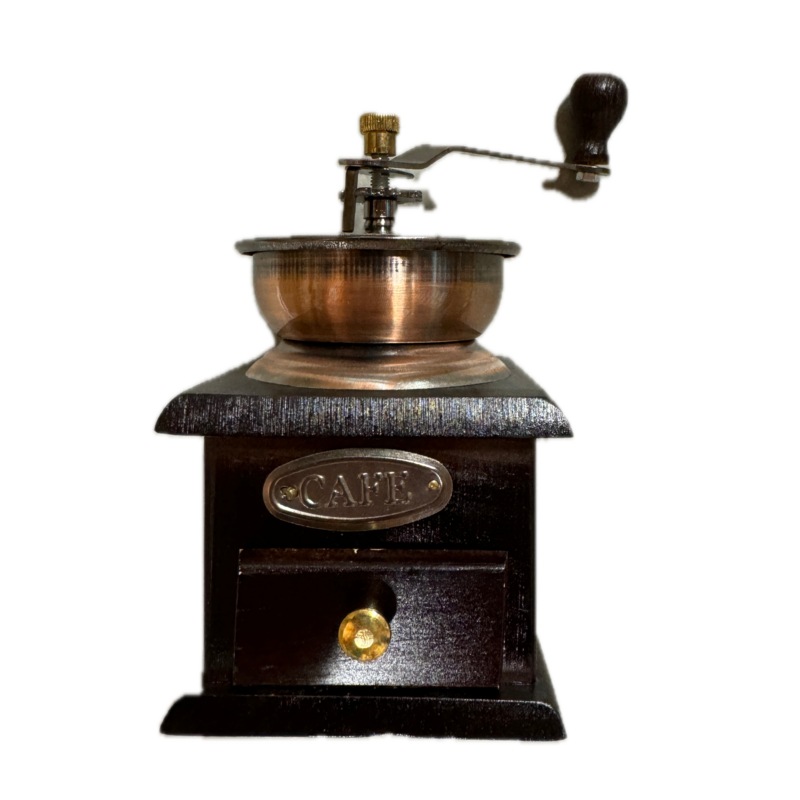 Buy Authentic Wooden Coffee Pepper Grinder Vintage Style Bean Mill