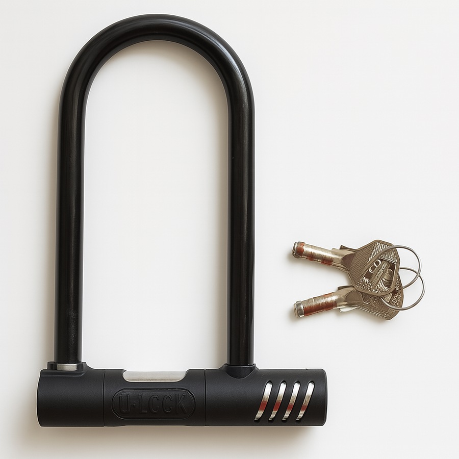 Buy Bicycle Hardware U Lock Heavy Duty Keyed Bike Long - Assorted ...