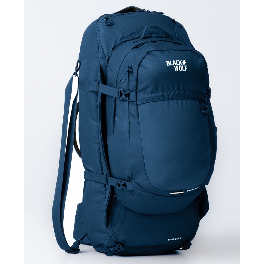 BlackWolf Grand Teton II 65 Travel Backpack w/ Detachable Bag in Gibraltar
