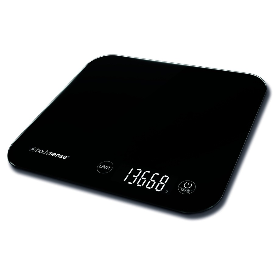 BodySense 15kg High Capacity Digital Kitchen Scale Electronic Weight Balance