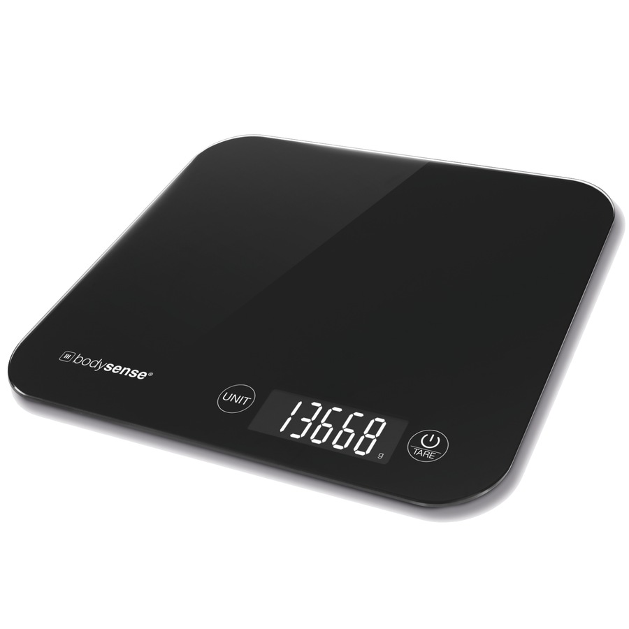 BodySense 15kg High Capacity Digital Kitchen Scale Electronic Weight Balance