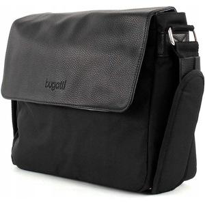 Bugatti Serie Cosmos 2.0 9.4L Messenger Bag 28x37cm in Black