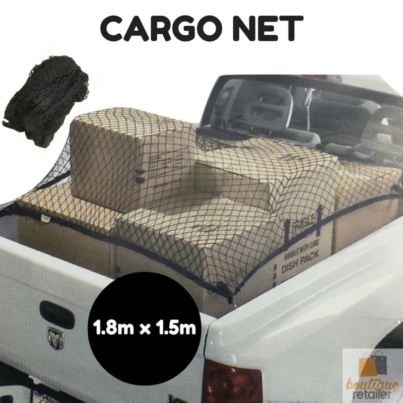 Buy CARGO NET Ute Trailer Truck Mesh Rear Trunk Storage Bungee Cord 1