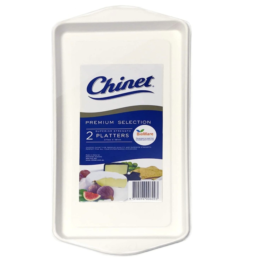 Chinet Pk2 Platters Premium Selection Superior Strength