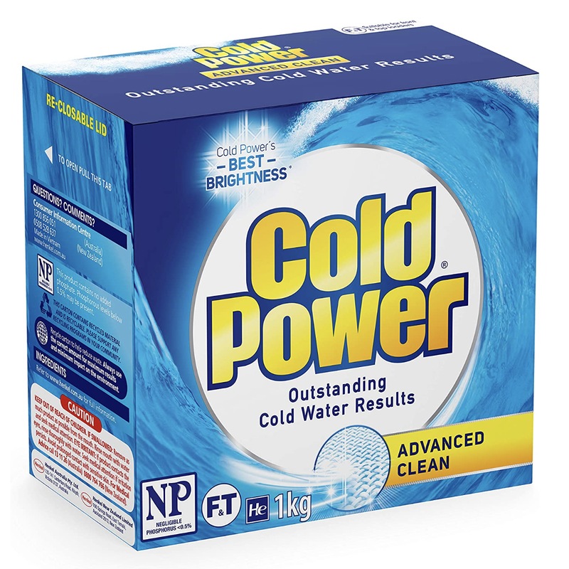 Buy Cold Power Laundry Powder Advanced Clean Front+Top Loader Laundry