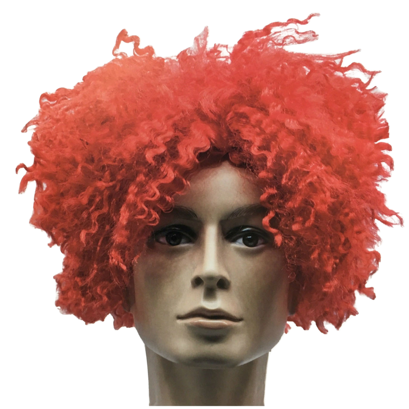 Buy CRAZY WIG Afro Style Costume Party Fancy Dress Curly Hair 70s 80s ...